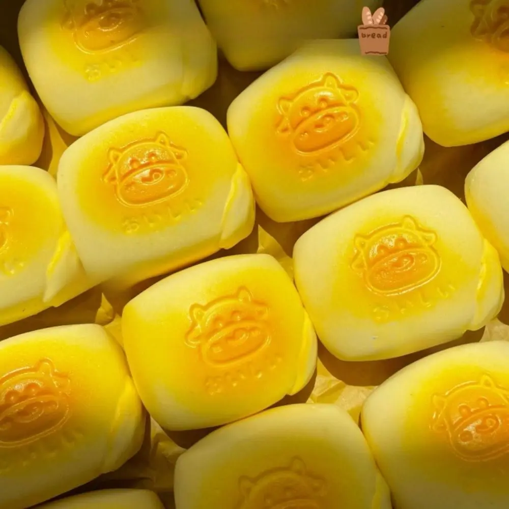 Pinch Squeeze Squishy Simulated Milk Bread Stress Relief Gifts Slow Rising Toy ​​Non-Toxic Super Soft Sensory Fidget