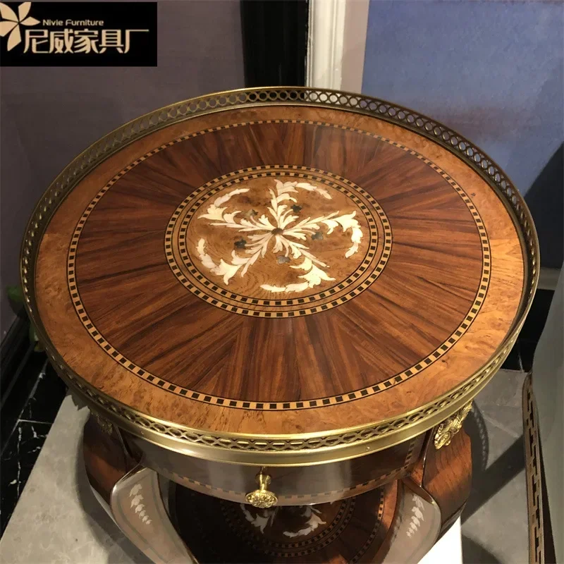 

Английская подставка для цветов в гостиной, мебель из красного дерева, вилла, европейский цветок, несколько ракушек, инкрустированных ящиками