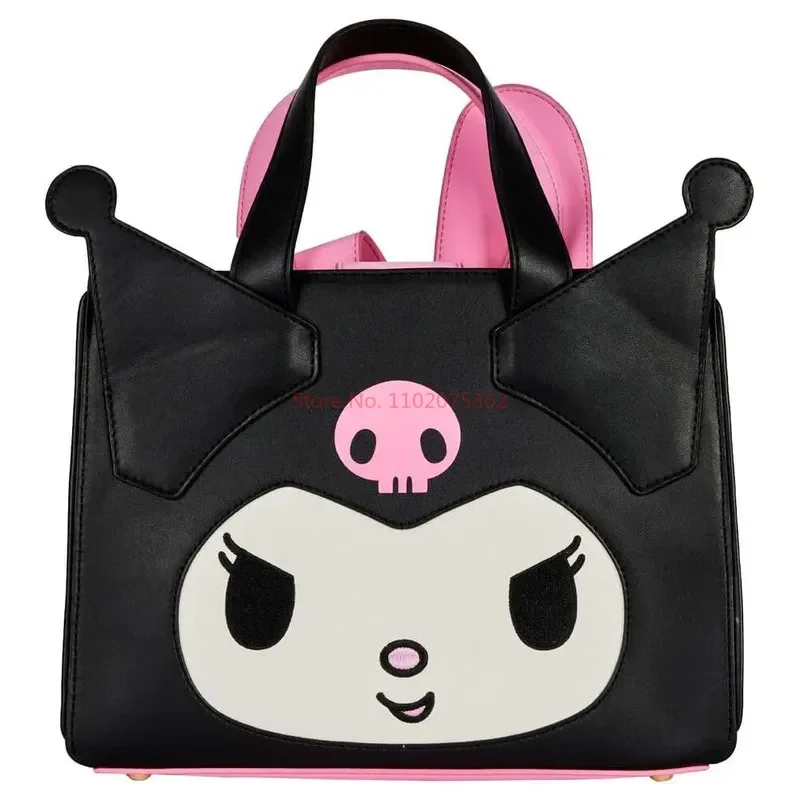 Loungefly Sanrio My Melody plecak Kawaii Kuromi torba na ramię moda dziecięca tornister torba podróżna Casual Anime torba z motywem kreskówkowym