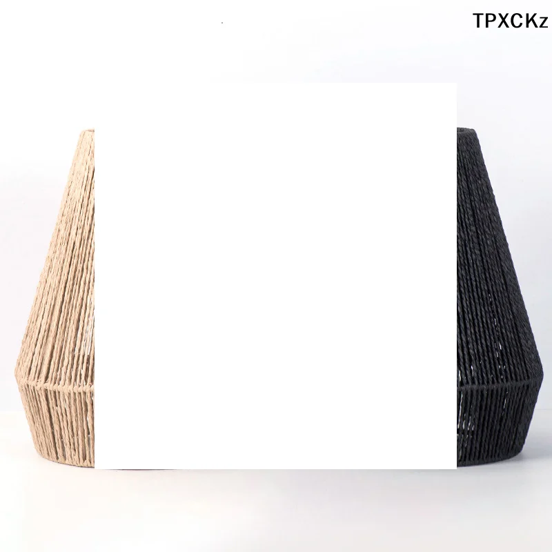 

Современные плетеные подвесные светильники для кухни в стиле фермерского дома, ручной работы, с абажуром из ротанговой корзины, для островной зоны или столовой