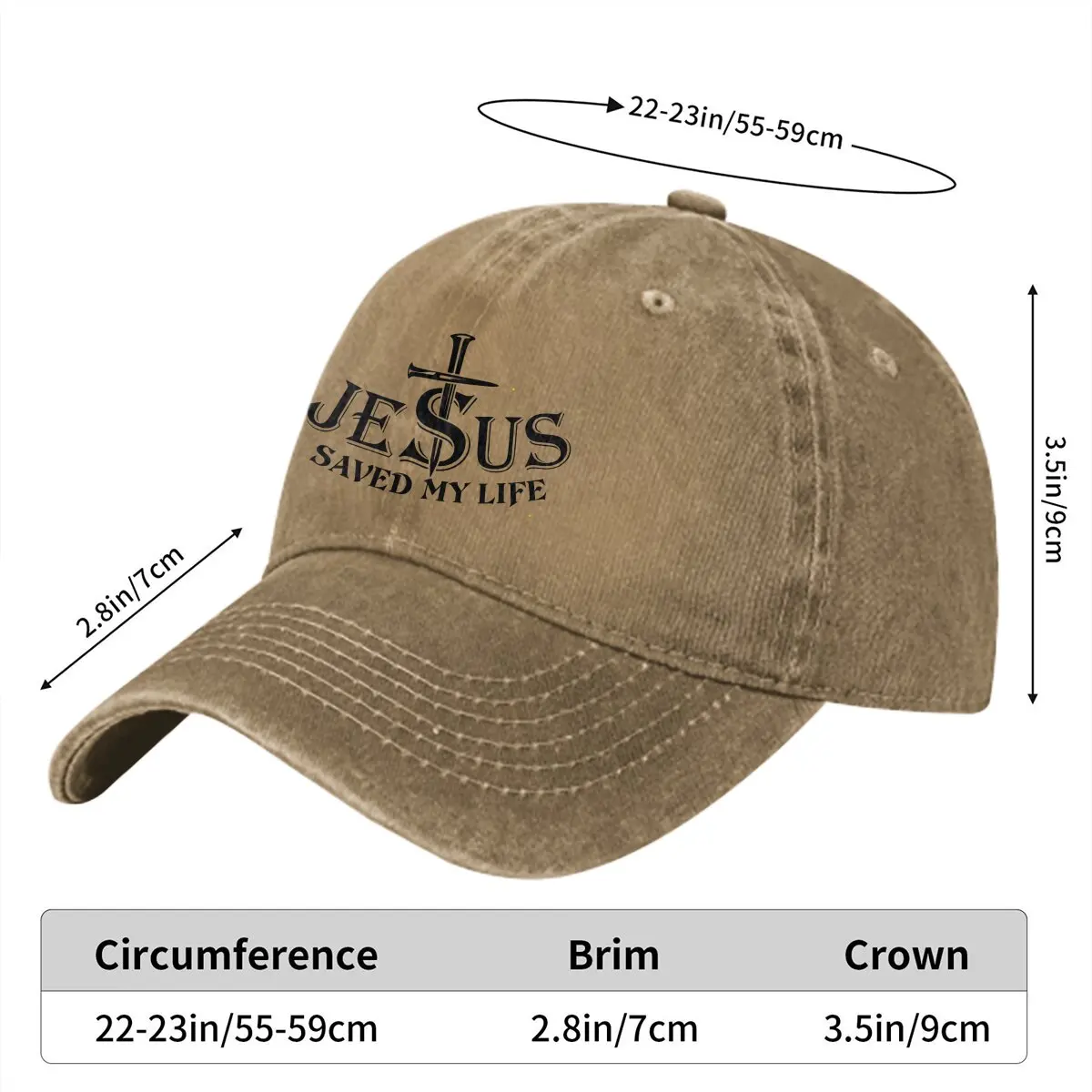 Jesus Christ Multicolor Hat Peaked Women's Cap Jesus Save My Life Personalized Visor Protection Hats