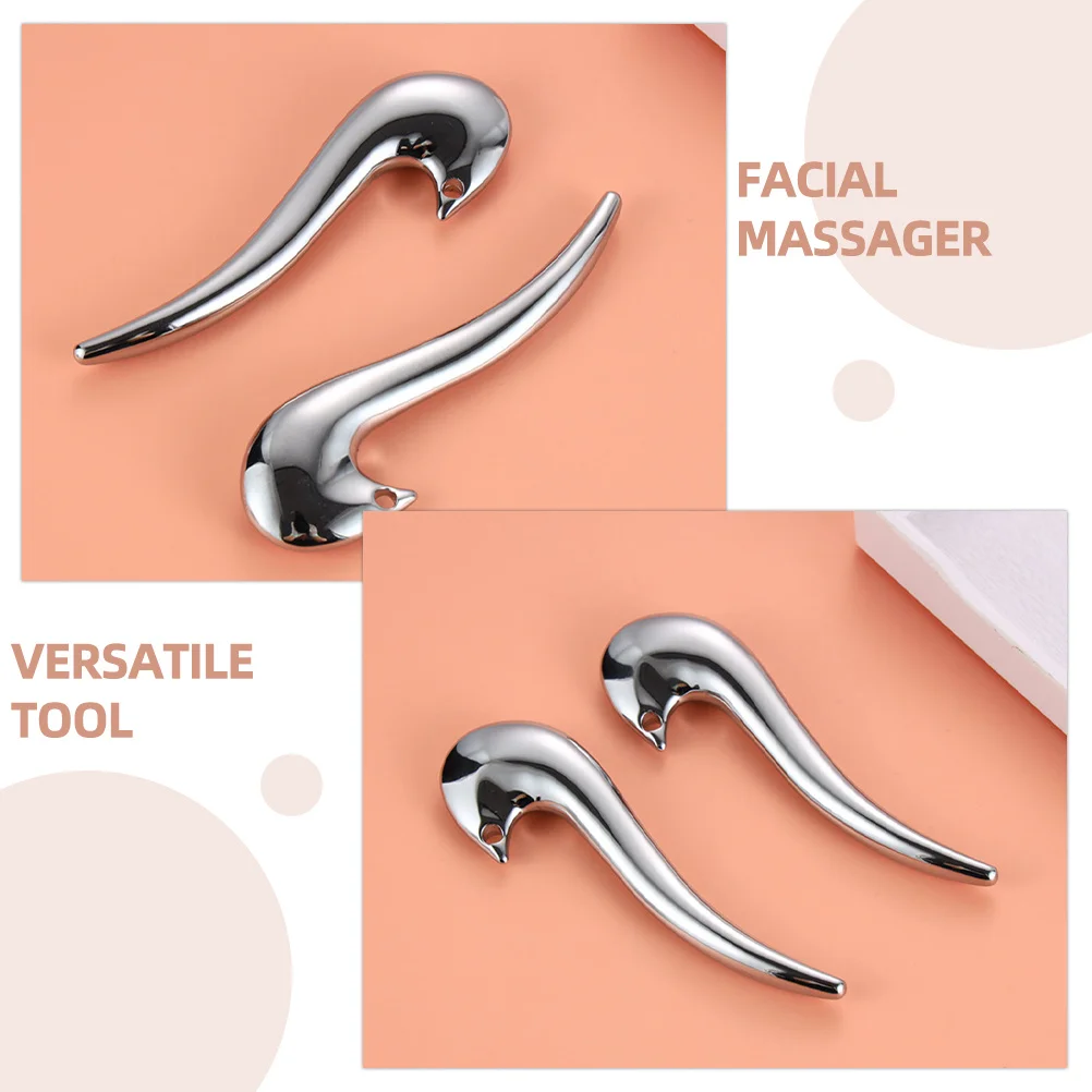 

Facial Massager Zinc Alloy Acupoint Stimulation Tool Eye Face Hand Feet Massage Stick Portable Durable Relaxation