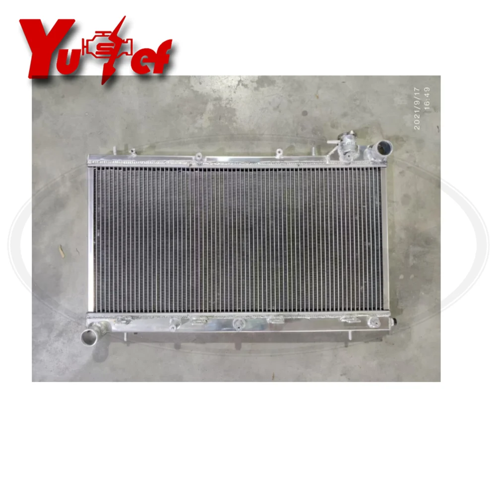 All aluminum 45111FA370 radiator For SUBARU FORESTER SF5 IMPREZA GC GFC GF 1.6L 2.0L 1999-2002 MT 40mm # 45111FA200 45111FA350 - view 3