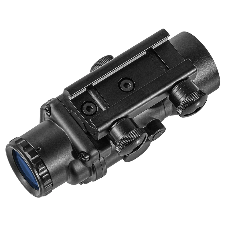 Imagem -05 - Visão Laser Tactical Verde e Vermelho Tri-iluminado Combo Compact Scope Fibra Óptica Green Dot 3.5x30