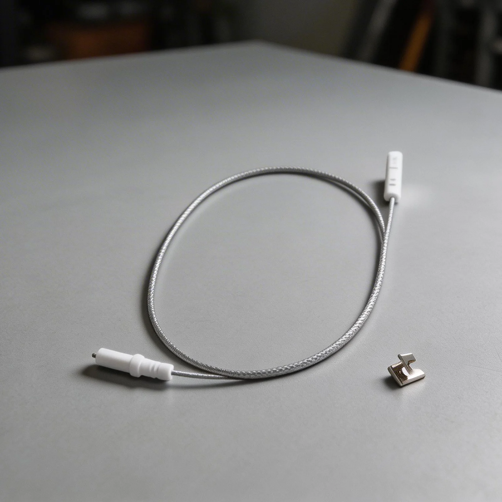 For Sabaf Gas Stove Ignition Needle 400mm 450mm White Plastic Metal For Pulse Igniter Built-in Cooktop Replacement Accessory