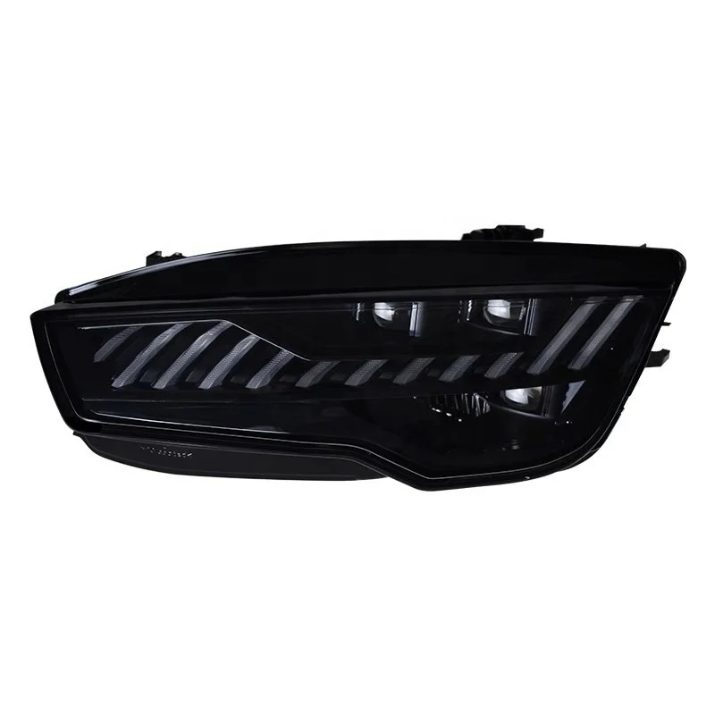 

Modified Car Headlights for Audi A7 11-18 Headlights Assembly S7 Modified LED Lens Headlights Day Running Light Flow Turn signal