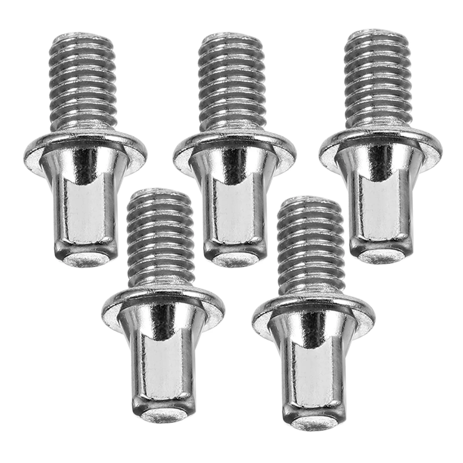 

5pcs Square Head Nut Drum Pedal Screw for Kit Hardware Tension Rod Metal Replacement Bass Part Sturdy Zinc Alloy