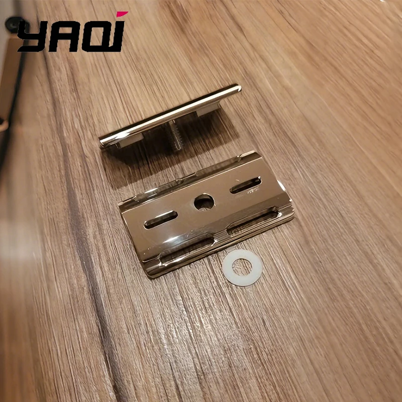 

Бритвенная головка YAQI Ghost 90SB из полированной нержавеющей стали 316 с зазором между лезвиями 0,90 мм, в подарок парню