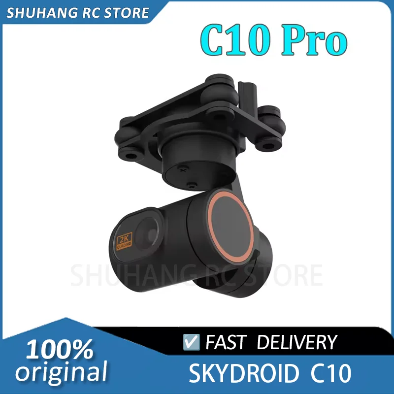 

Skydroid C10 Pro Маленькая 2K HD 3-осевая карданная камера Поддержка обратной связи 1080P Совместимость с пультом дистанционного управления T12/H12/H16/H16Pro