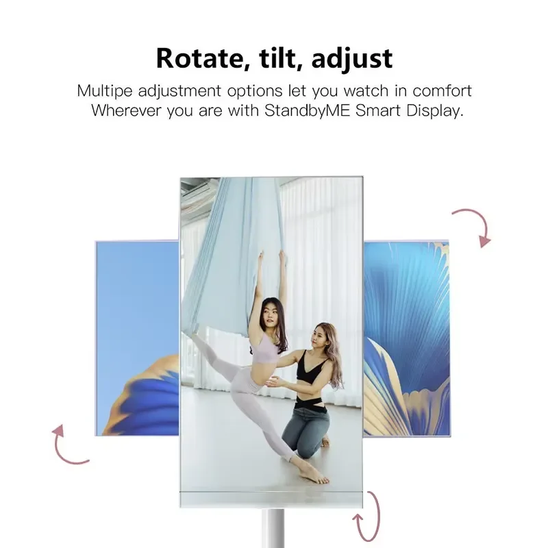BOLRZO 27 32 Android Smart TV Screen Ips Monitor Android Smart Touch Screen Smart TV Usb Wifi Portable TV LCD Monitor