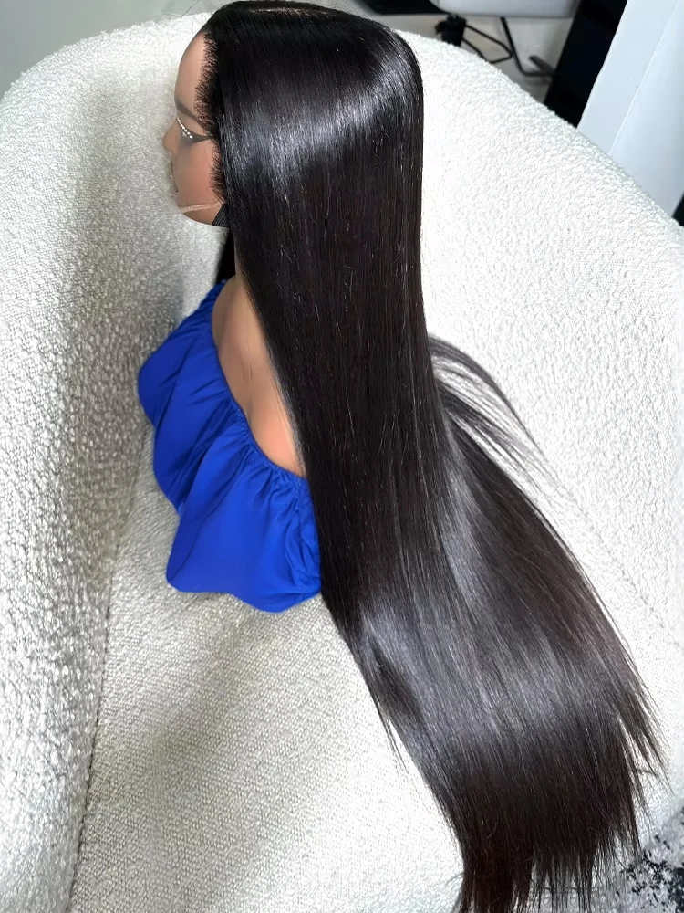 

250 Плотность Bone Прямые человеческие волосы Кружевной фронтальный парик 13x4 13x6 HD Прозрачные кружевные фронтальные парики для женщин Можно вьющийся парик Remy