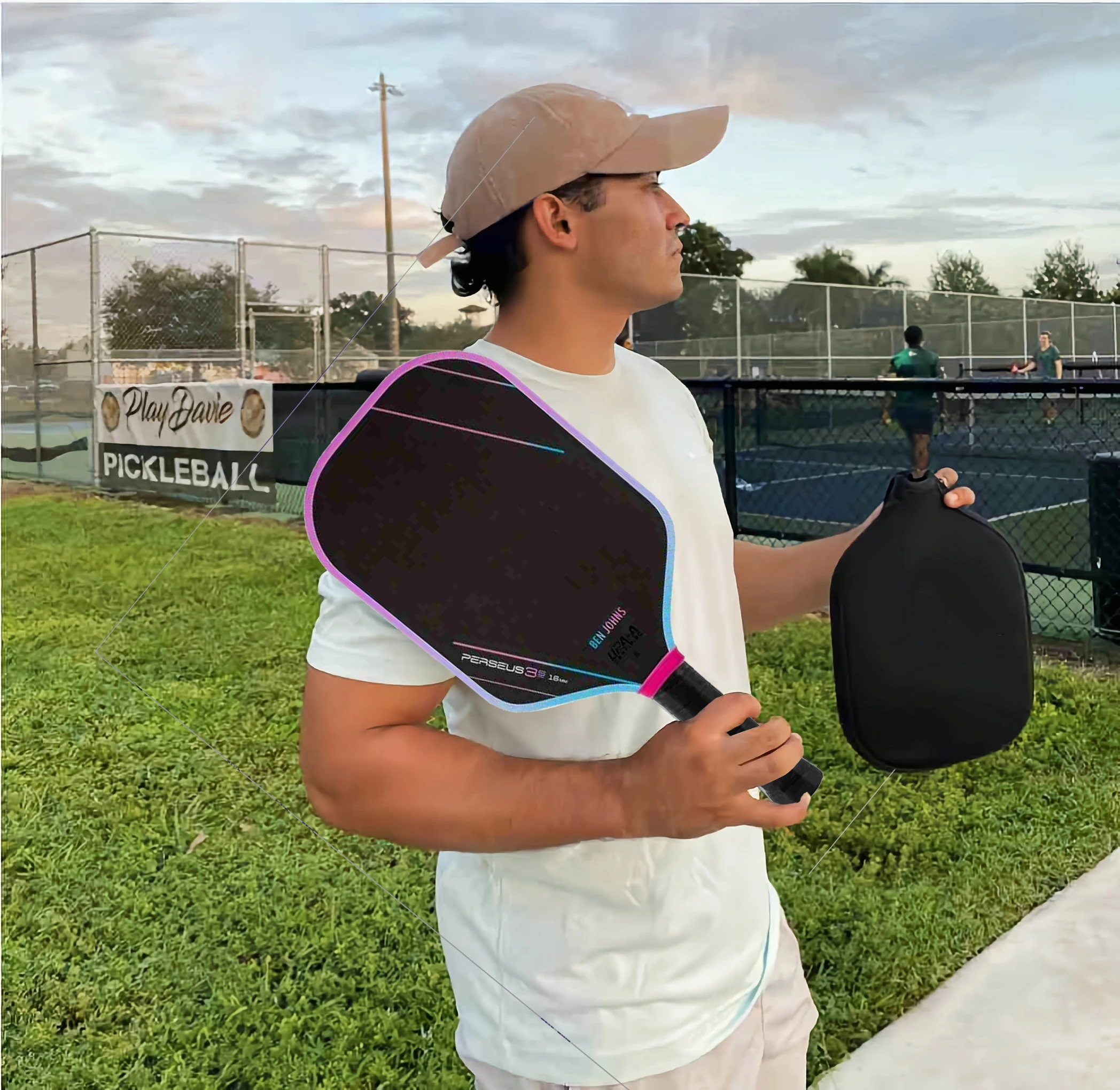 حار بيع VYORA Perseus 3S المنافسة الصف عالية الجودة توراي T700 ألياف الكربون عملية الضغط الساخن Gen3 Pickleball مجداف #6