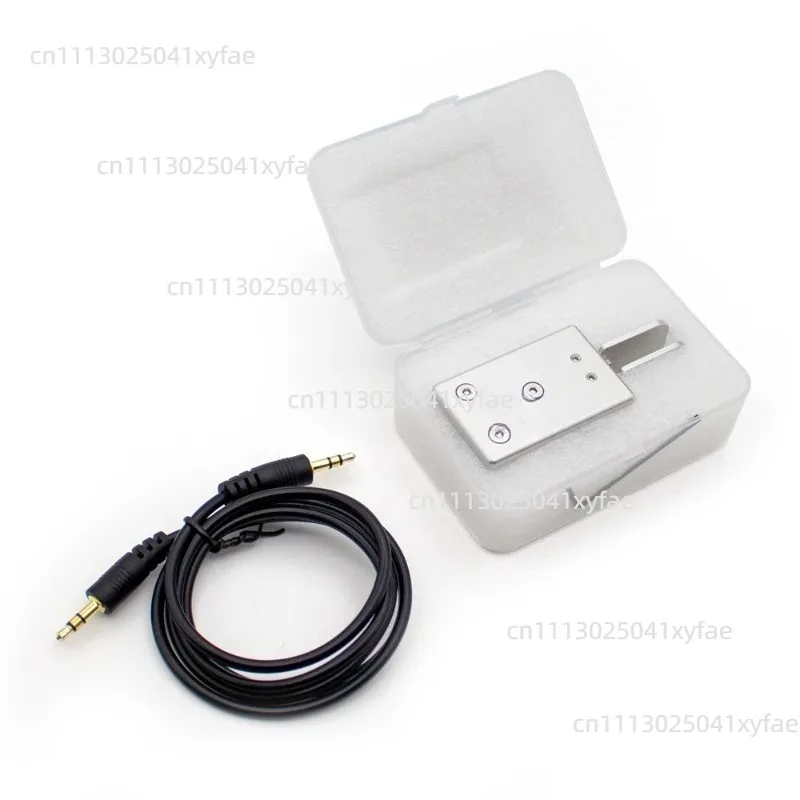 Professional Aluminum Alloy Dual-Paddle Morse Code Key - Magnetically Adjustable, Ambidextrous Design