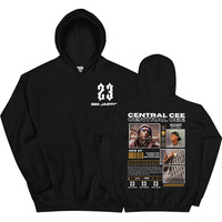 Central Cee CAN'T RUSH GREATNESS Printed Hoodies Long Sleeve Hooded Pullovers Streetwear Rapper Printing Fashion Clothing Unisex