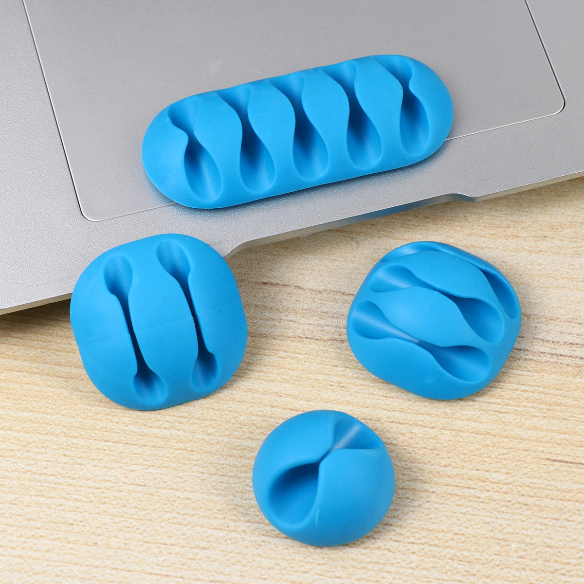 

2 Set/20 Wire Winder Solid Clamp Thread Holder Cable Clip Organizer Bracket Desktop