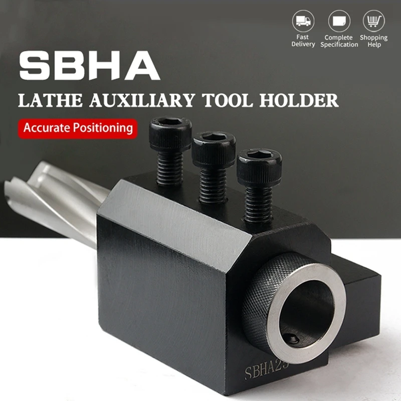 1pcs SBHA16-20 SBHA CNC Lathe Inner Diameter Auxiliary Tool Holder Tool Sleeve Inner Hole Guide Sleeve Holder-A12I