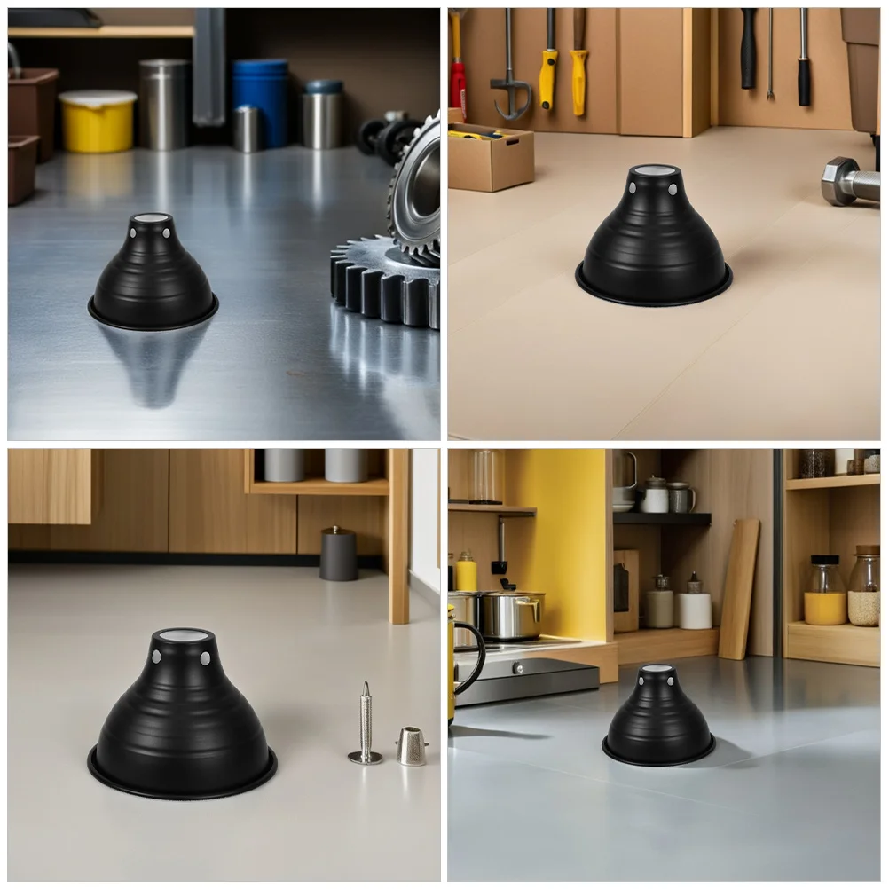 2Pcs Reptile Heat Lamp Cover 5.5 Inch Black Reptile Lampshade Prevents Heat Loss Enhances Temperature Uniformity Stylish Design