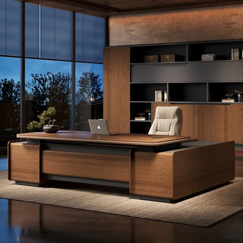 Luxury Decoration Office Desk Portable Aesthetic Display Design Office Desk Multifunctional Reception Ufficio Salon Furniture