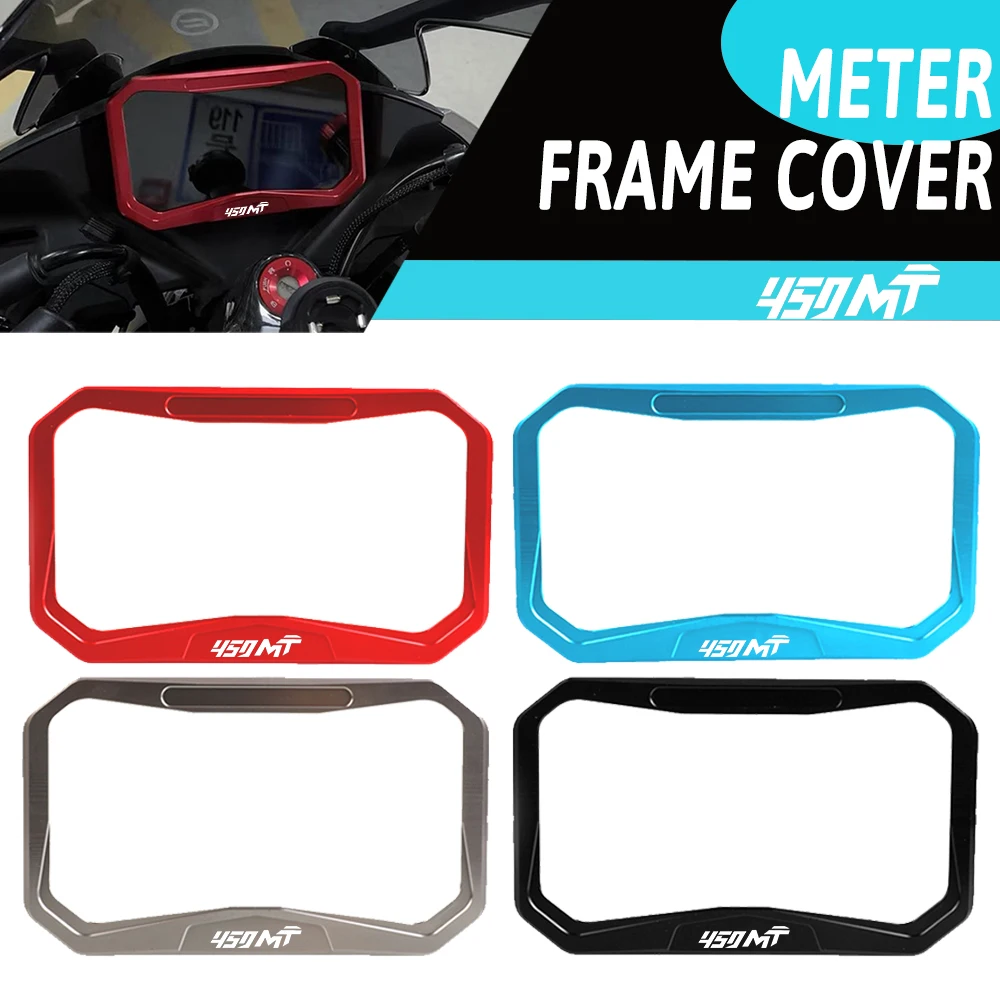 

For CFMOTO CF MOTO 450MT MT450 450 MT 450 2024 2025 CNC Aluminum TFT Anti Theft Screen Protector Meter Frame Cover Accessories