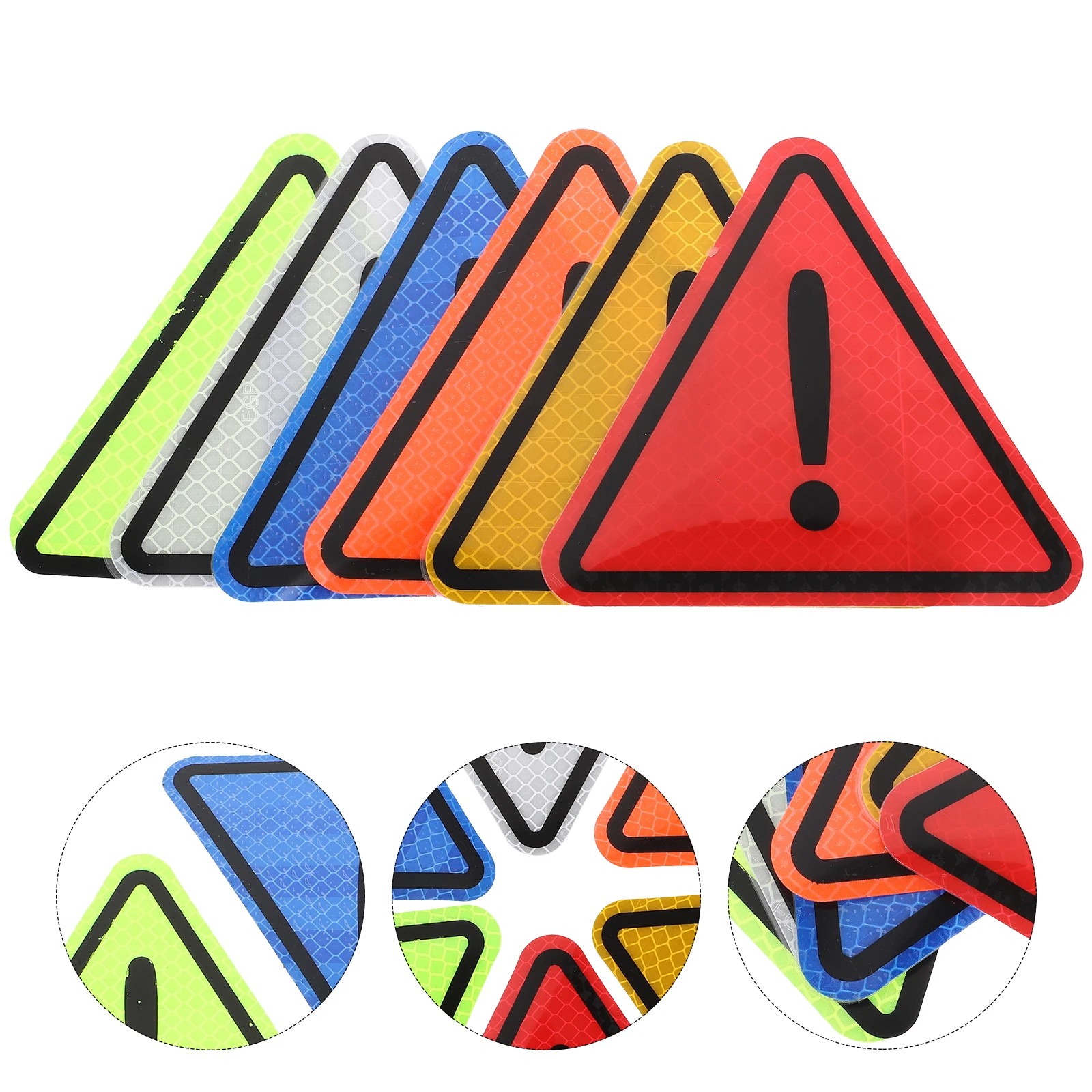 Reflective Stickers Warning Signs for Car Label Safety Mark Multi-function The Pet Window