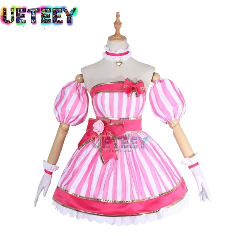

UETEEY COS Kizuna AI New Outfit Dress Cosplay Costume Halloween Costume Custom Size