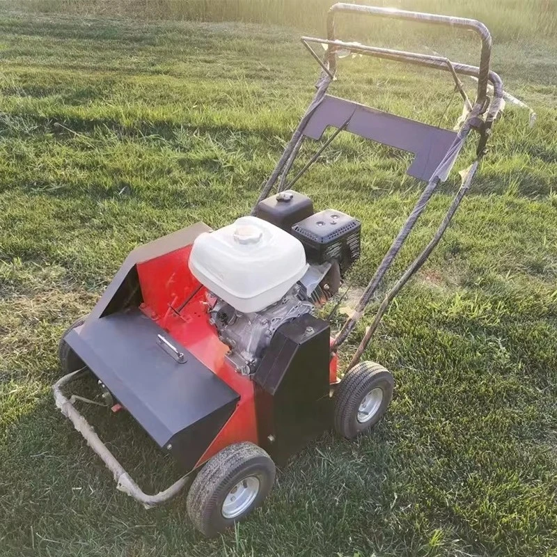 Grass Maintenance Lawn Combing Machines Garden Lawn Glass Scarifier Lawn Carding Machine Fertilizing Seeder Turf Comb Machine