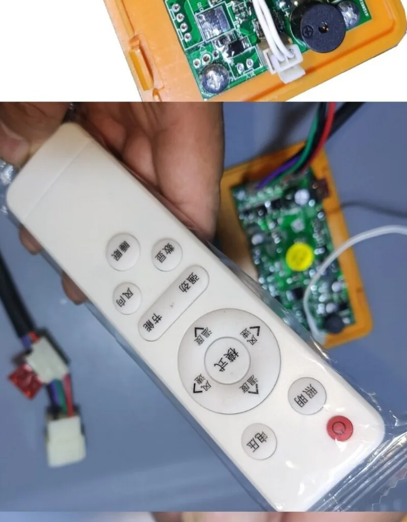 For 12V 24V DC Inverter Parking Air Conditioner Remote Control Board Hidden Truck Cab Retrofit AC Control Panel