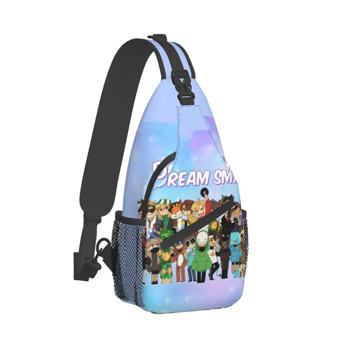 

DREAM SMP Chest Bags Men game team Camping Shoulder Bag Fashion Print Crossbody Bag University Fishing Sling Bags