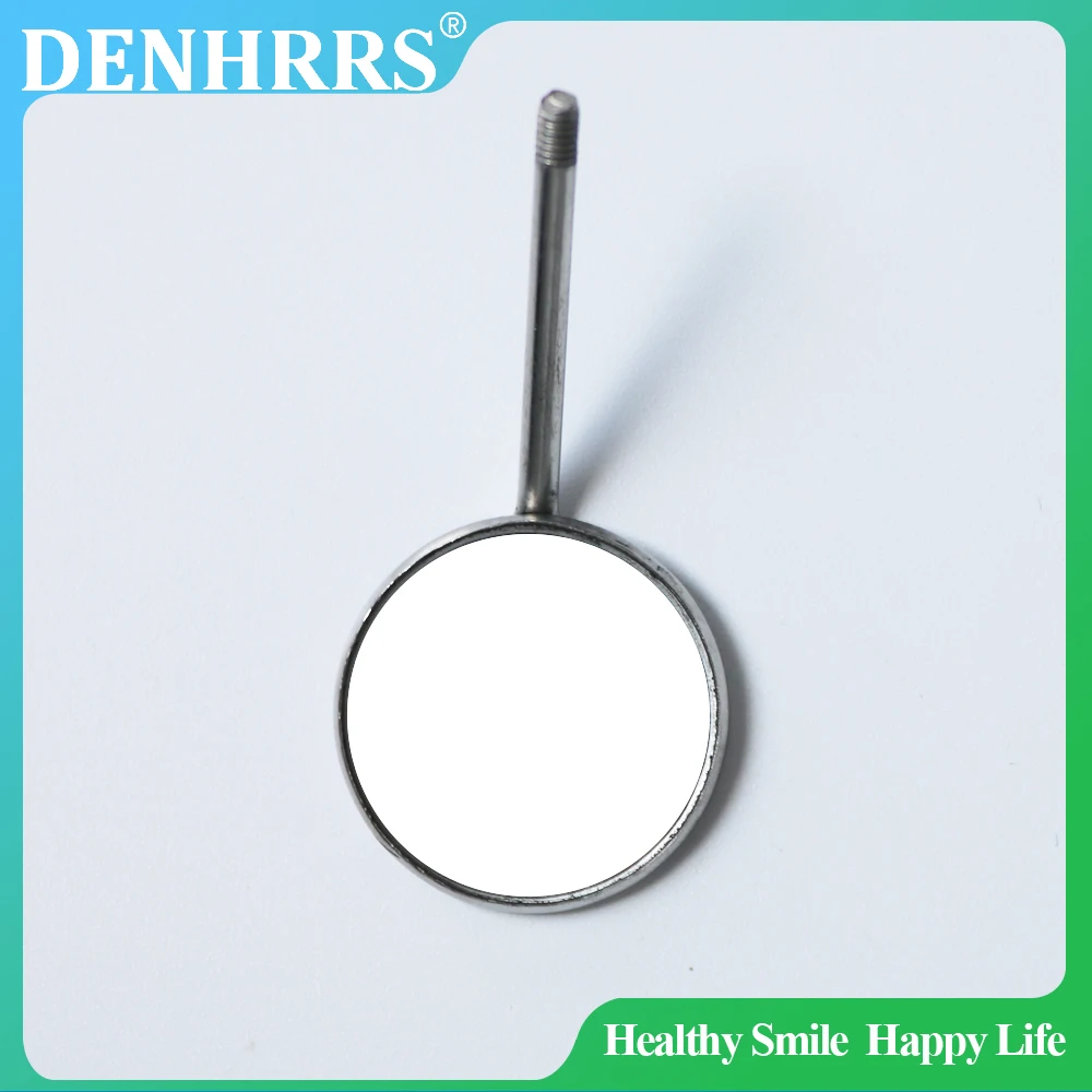 

10pcs Dental Mouth Mirror Reflector With 1Pc Handle Stainless Steel Dental Mouth Mirror Oral Care Tool Set Kit