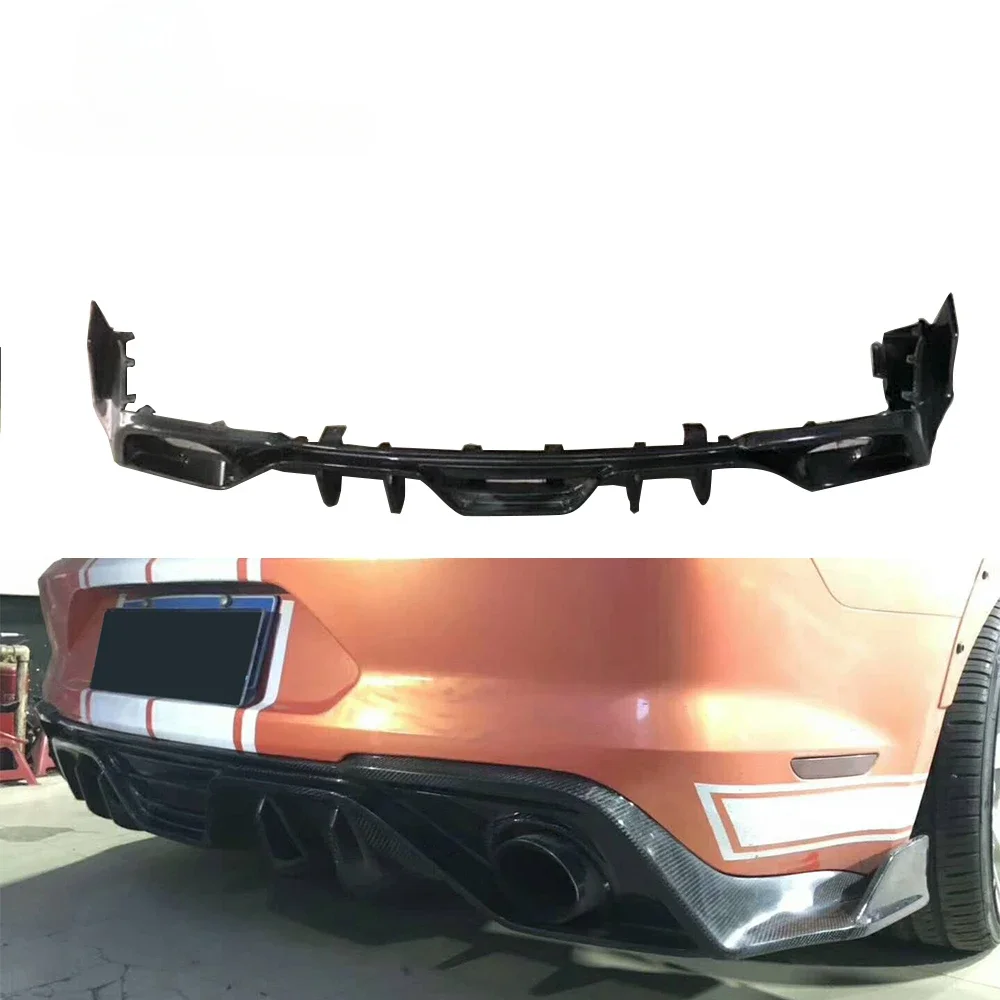 

GT Car Carbon Fiber Rear Diffuser for Ford Mustang GT V8 2018 2019