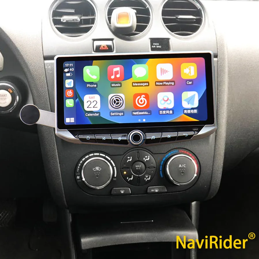 

10.88" Qled Screen DSP Car Radio Multimidia Video Player Navi GPS For Nissan Altima 2010 Teana Android 14 2din Head Unit Carplay