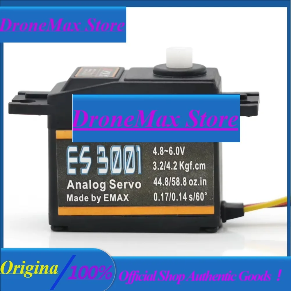 DroMa4PCS EMAX ES3001 Standard 4.8-6.0V 43g Servo For RC Helicopter Boat Airplane (ES08A ES08MA ES08MD Wholesale)