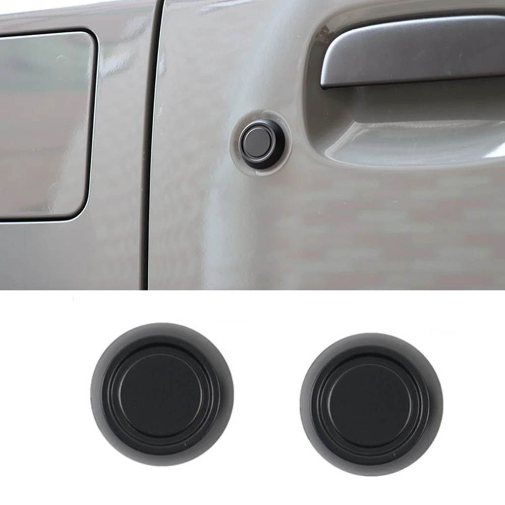 For Suzuki Jimny 2019 2020 2021 Car Door Key Hole Decoration Cover Trim Door Lock Cover Exterior Accessories,Black