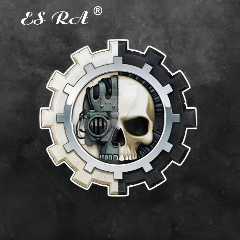 

Game Mechanical Cult Om Messiah Reflective Stickers Tactical Skeleton Pegatinas Car Motorcycle Luggage Laptop Decoration Decals