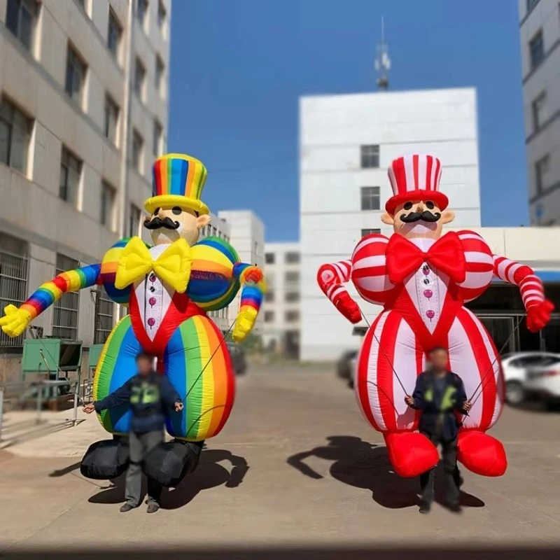 

Factory direct sales puppet inflatable clown clothing, supply customization