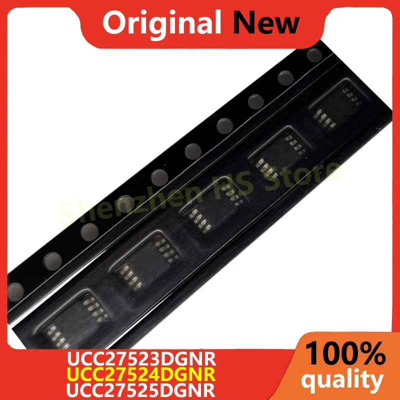 5piece UCC27523DGNR UCC27524DGNR UCC27525DGNR UCC27523 UCC27524 UCC27525 27523 27524 27525 Msop8
