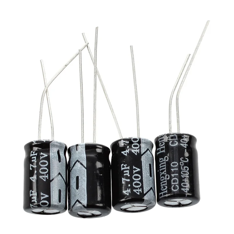 

A33T-60 X 4.7Uf 400V 105C Radial Electrolytic Capacitor 8X12m