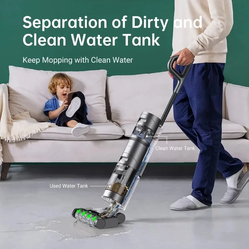 

Original Dreame H11 Max 10000PA Wireless Wet Dry Smart Vertical Vacuum Cleaner Home Handheld Household Self-Cleaning Vacuum
