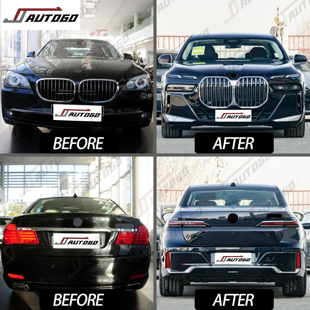 2023 New Design Body Kit For BMW 7 F02 2008 2009 2010 2011 2012 2013 2014 2015 Upgrade to 2024 2025 M-Tech style