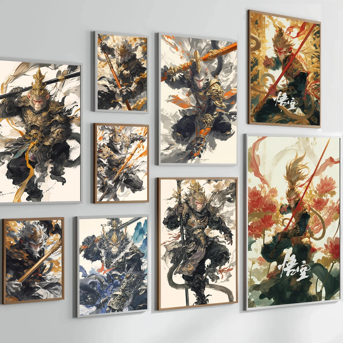 Game Black Myth:Wukong HD Poster Decor  Wall Artwork Kid Gift The Destined One Home Decoration Art Wallpaper Canvas Painting