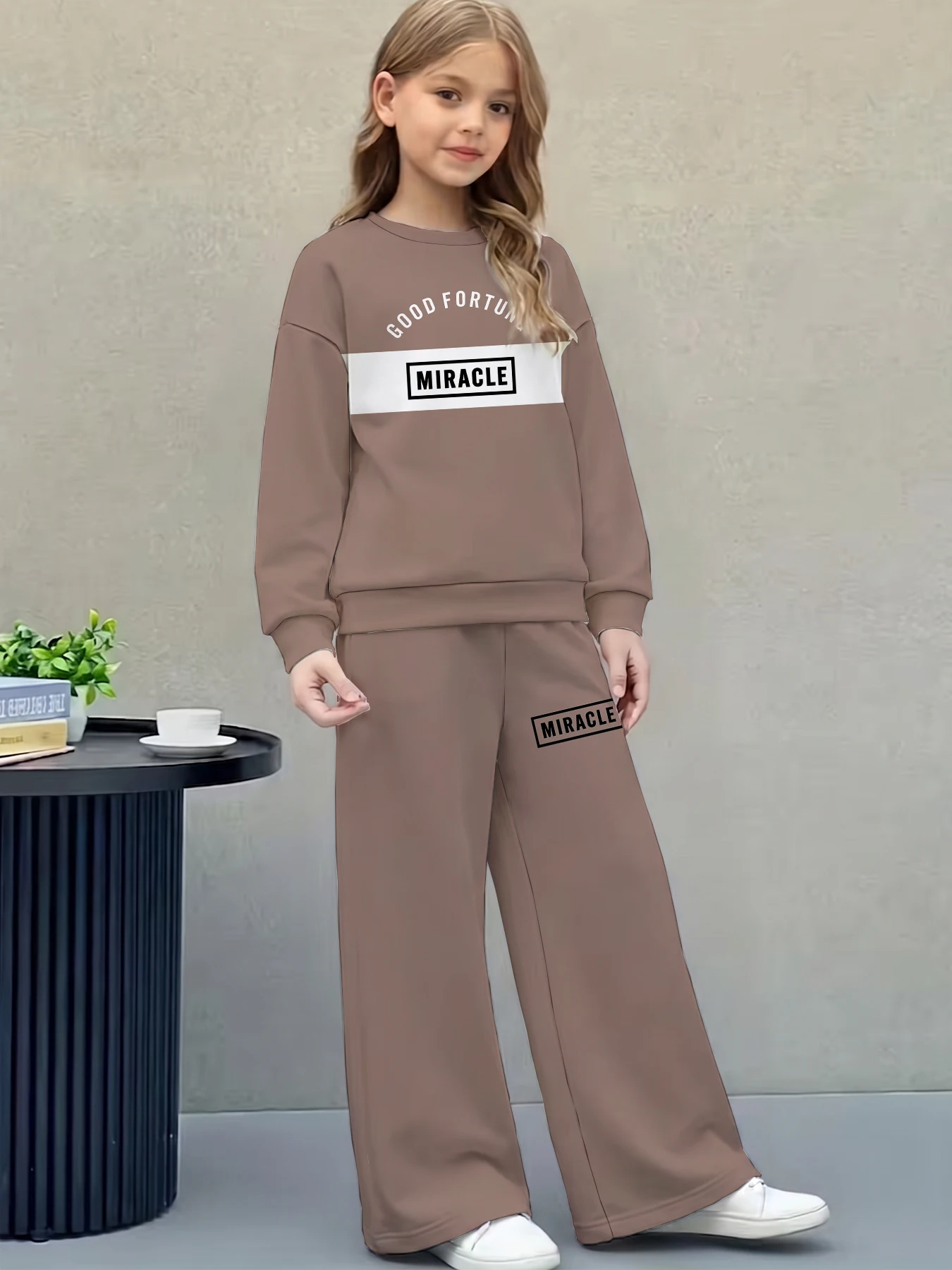 Girls Brown