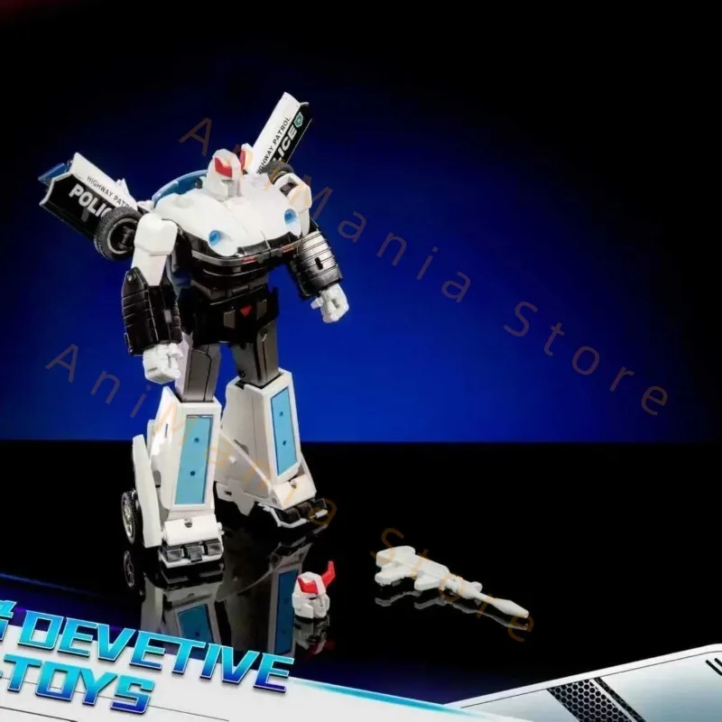 En Stock, juguetes transformadores, DX9-TOYS D18 Chaser Prowl, serie de animación, Autobots, relación MP, figuras de acción, modelo de Robot, estatua de juguete