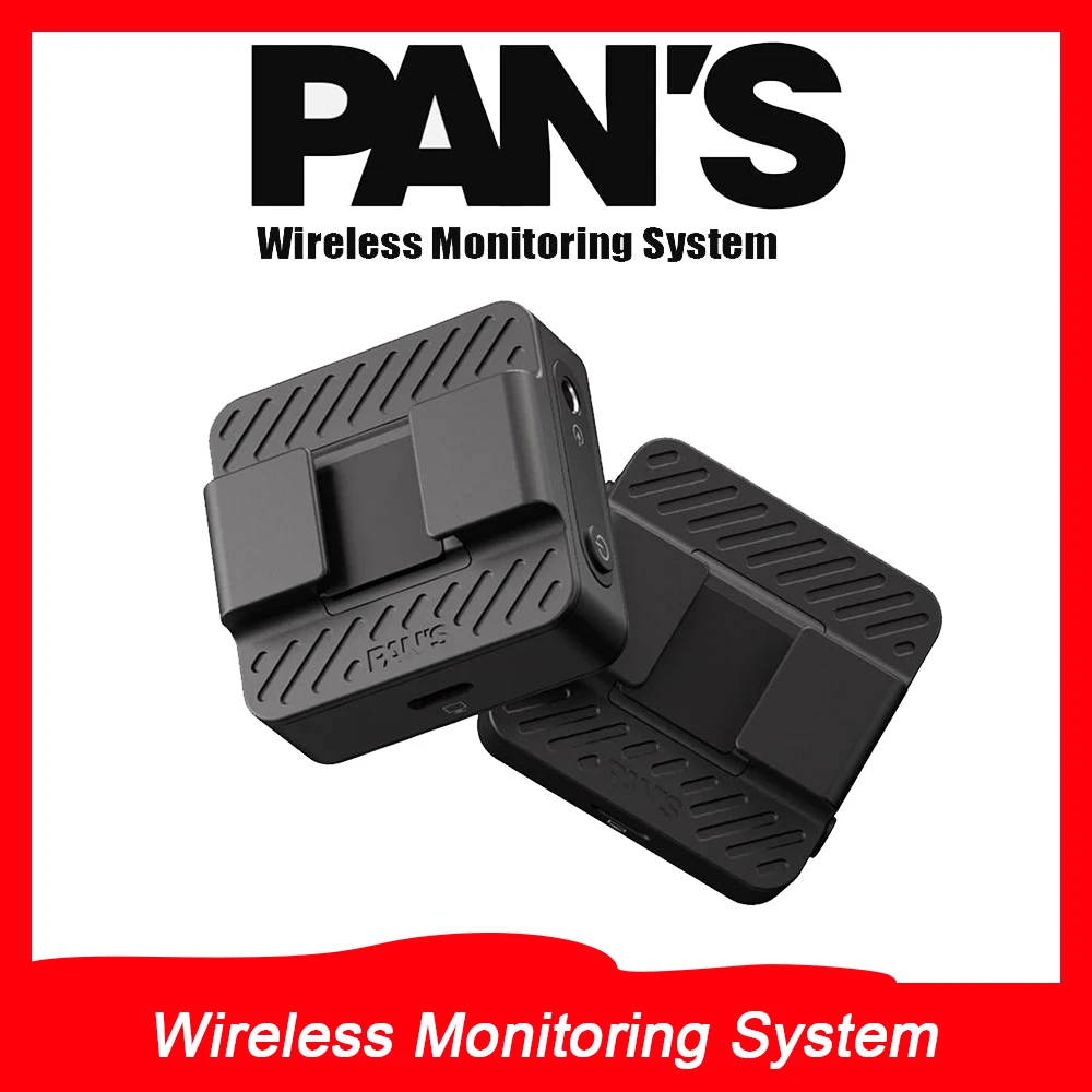 PAN'S Wireless Monitoring System Receiver and Transmitter Module For Video Recording Gaming Live Streaming