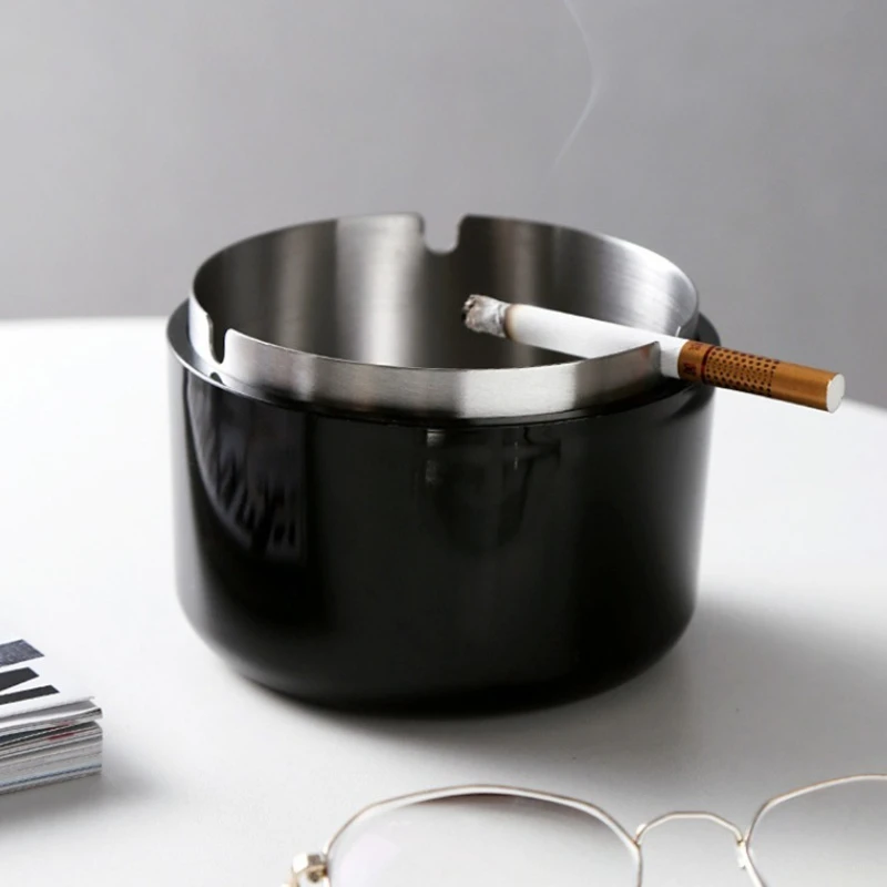 

Nordic High Premium Quality Ashtrays With Lids Parlour Bedroom Ornament Household Merchandises Accessories Home Ashtrays