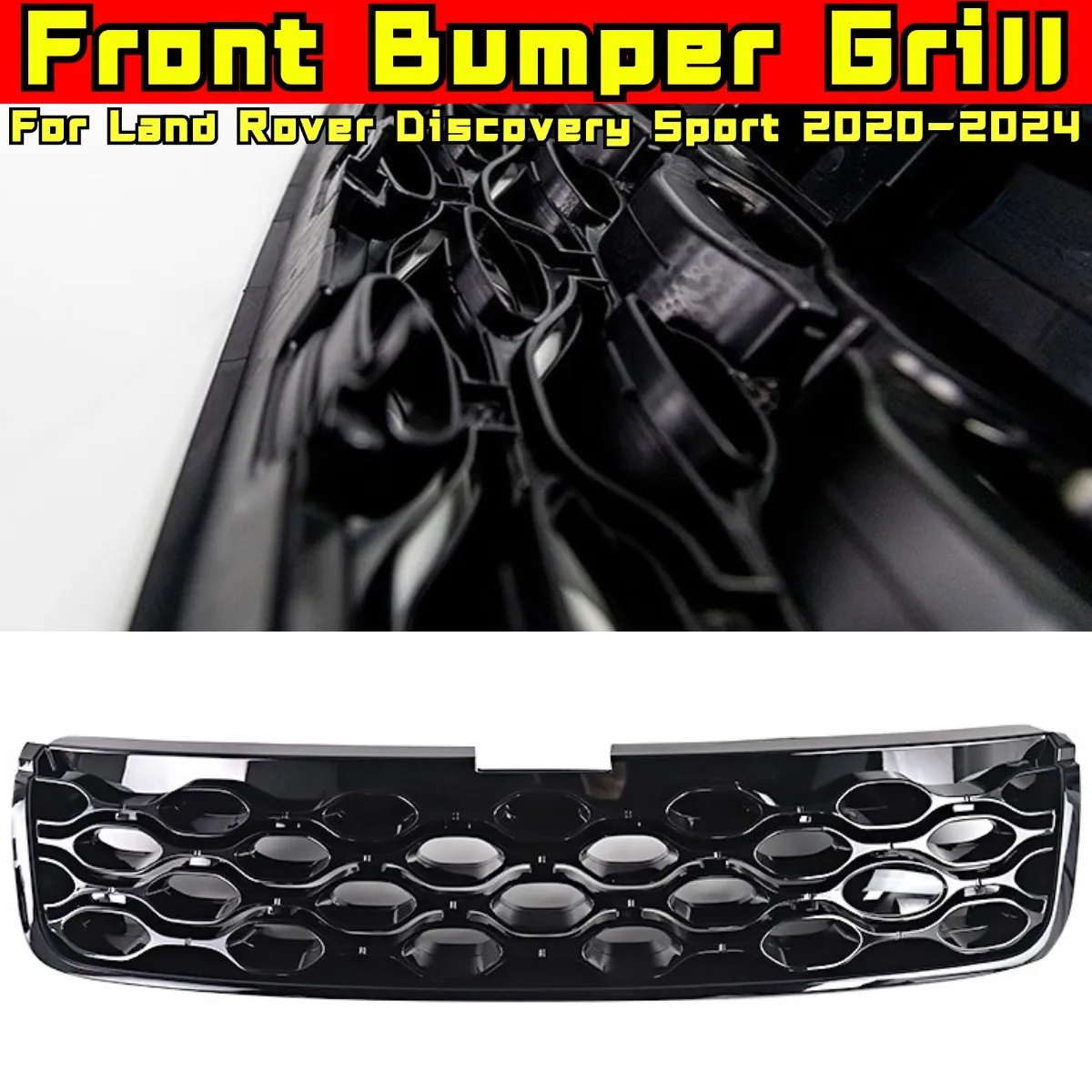 

Для Land Rover Discovery Sport 2020-2024 комплект кузова, решетка переднего бампера, автомобильная решетка, решетка бампера, гоночные грили, автомобильные аксессуары