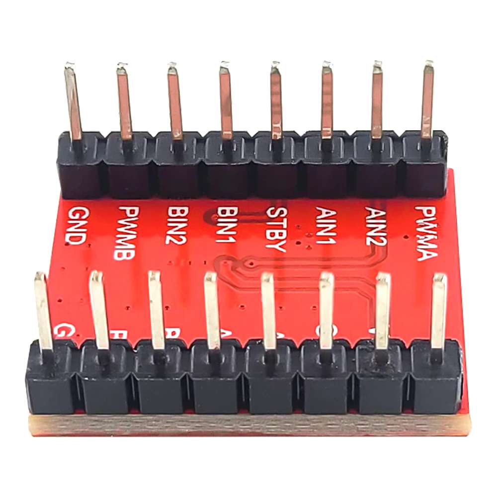 TB6612 Modul Driver Motor TB6612FNG Modul Driver Troli Keseimbangan Drive Ganda Performa Tinggi 16PIN
