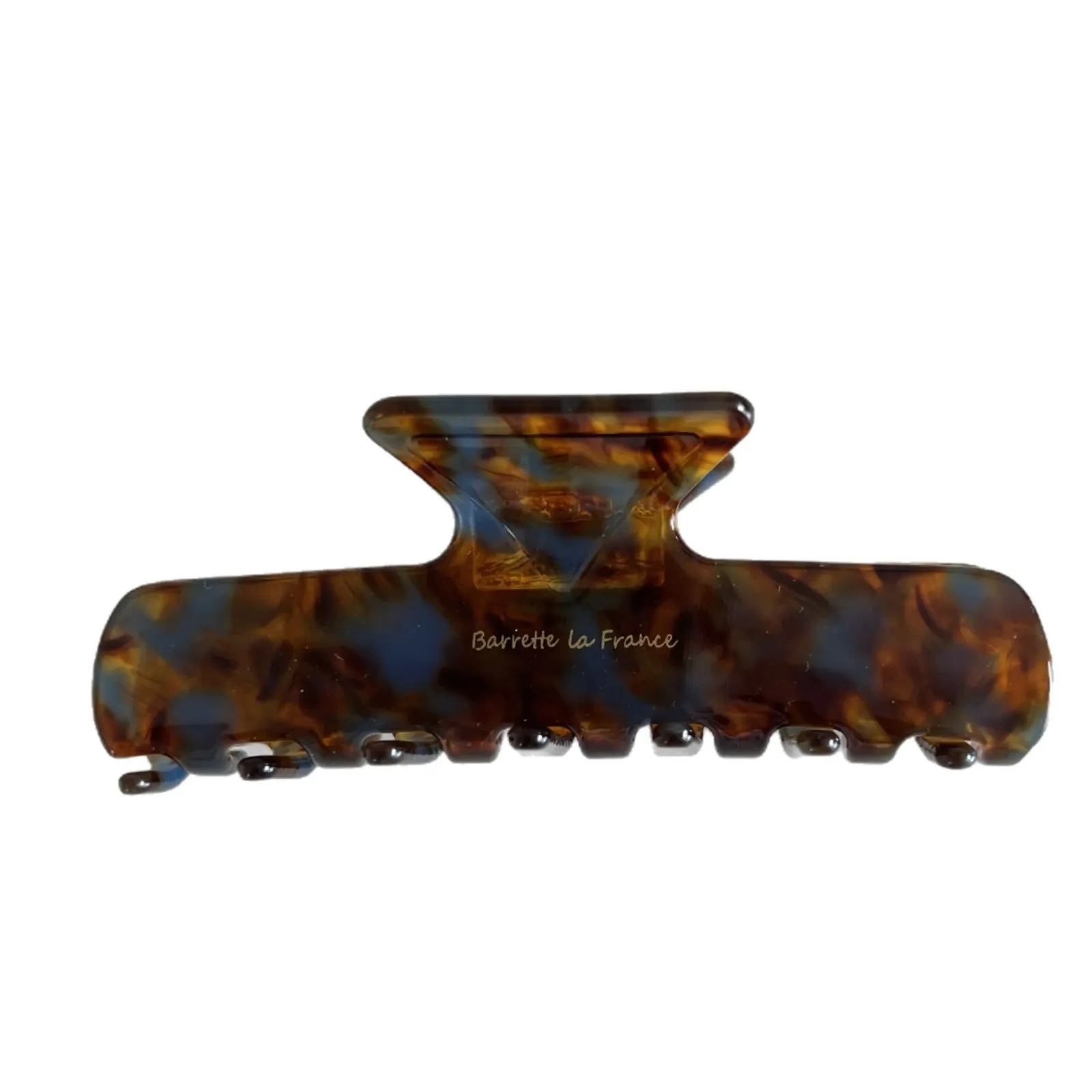 الفرنسية الرجعية تصميم هندسي 10 سنتيمتر مستطيل مشبك شعر بسيط موضة خلات كبيرة القرش كليب إكسسوارات الشعر للفتيات امرأة