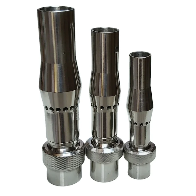 Fountain Accessories Stainless Steel Multiple Branch Water Foam Jet Nozzle Aerated Frost Shape Garden Spray Nozzle G1/2''