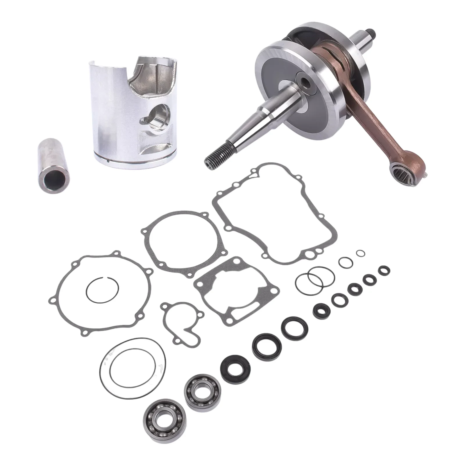 VEHICULOS 1 مجموعة جوانات العمود المرفقي الأختام أسفل نهاية إعادة بناء عدة ل 2002-2014 ياماها YZ85 رقم الجزء CBK0076 805M04750 646M04700