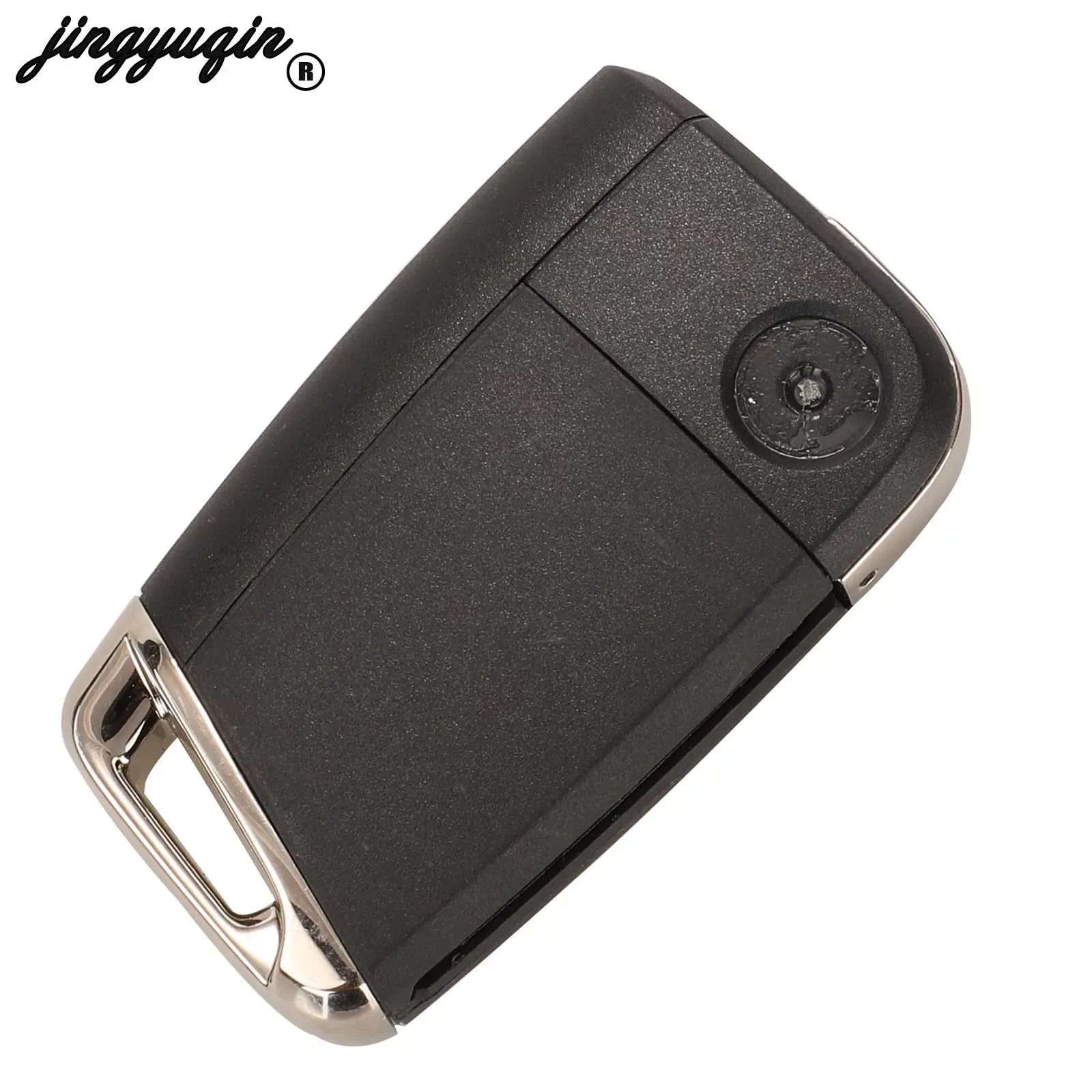 Jingyuqin Keyless Go/Mezza Smart Per VW Seat Golf 7 MK7 Touran Polo Tiguan 434MHz MQB48 Chip Flip Chiave A Distanza Dell\'automobile HU162t Lama